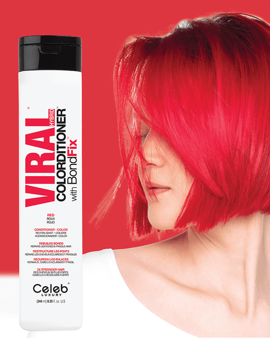 Celeb Luxury Viral Colorditioner Vivid Red 8.25oz.