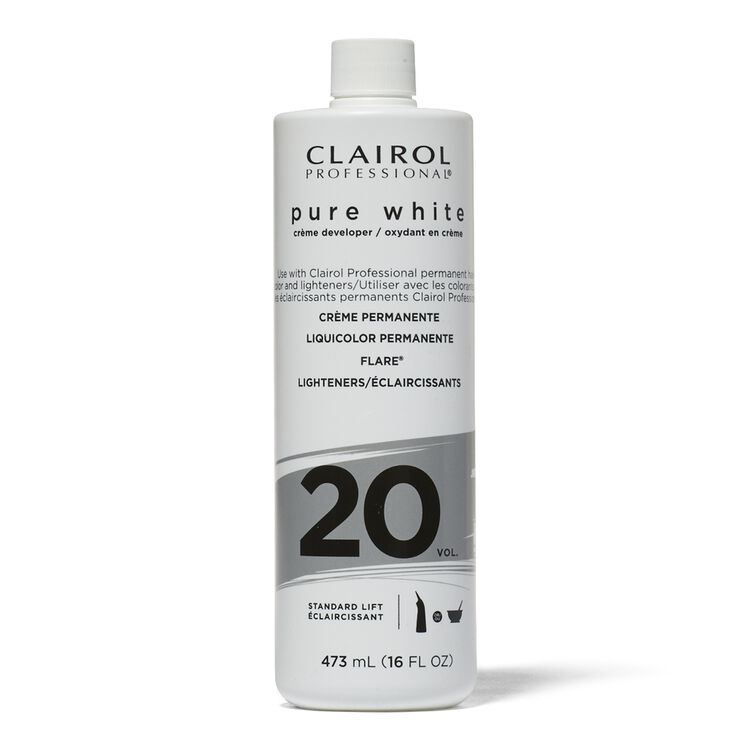 Clairol Professional Pure White 20 Volume Creme Developer 16oz.