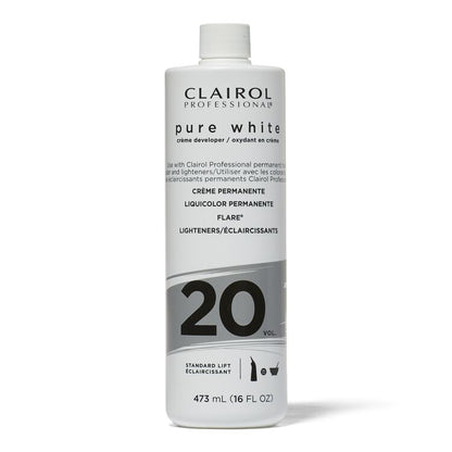 Clairol Professional Pure White 20 Volume Creme Developer 16oz.