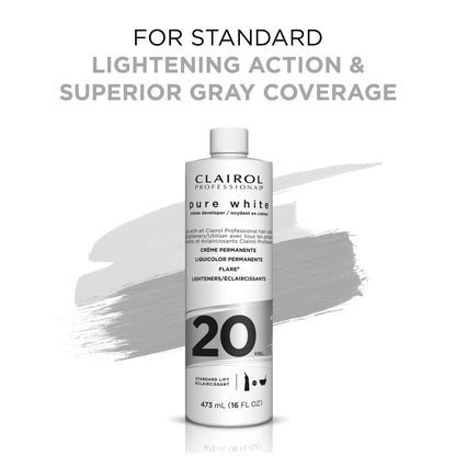 Clairol Professional Pure White 20 Volume Creme Developer