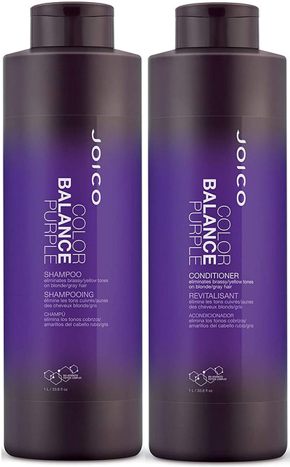 Joico Color Balance Purple Shampoo and Conditioner