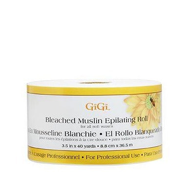 GiGi Bleached Muslin Epilating Roll 40 yards