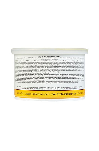 GiGi Brazilian Body Hard Wax