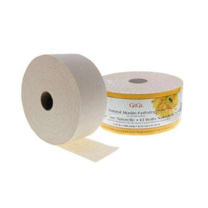 GiGi Natural Muslin Epilating Roll 100 yards