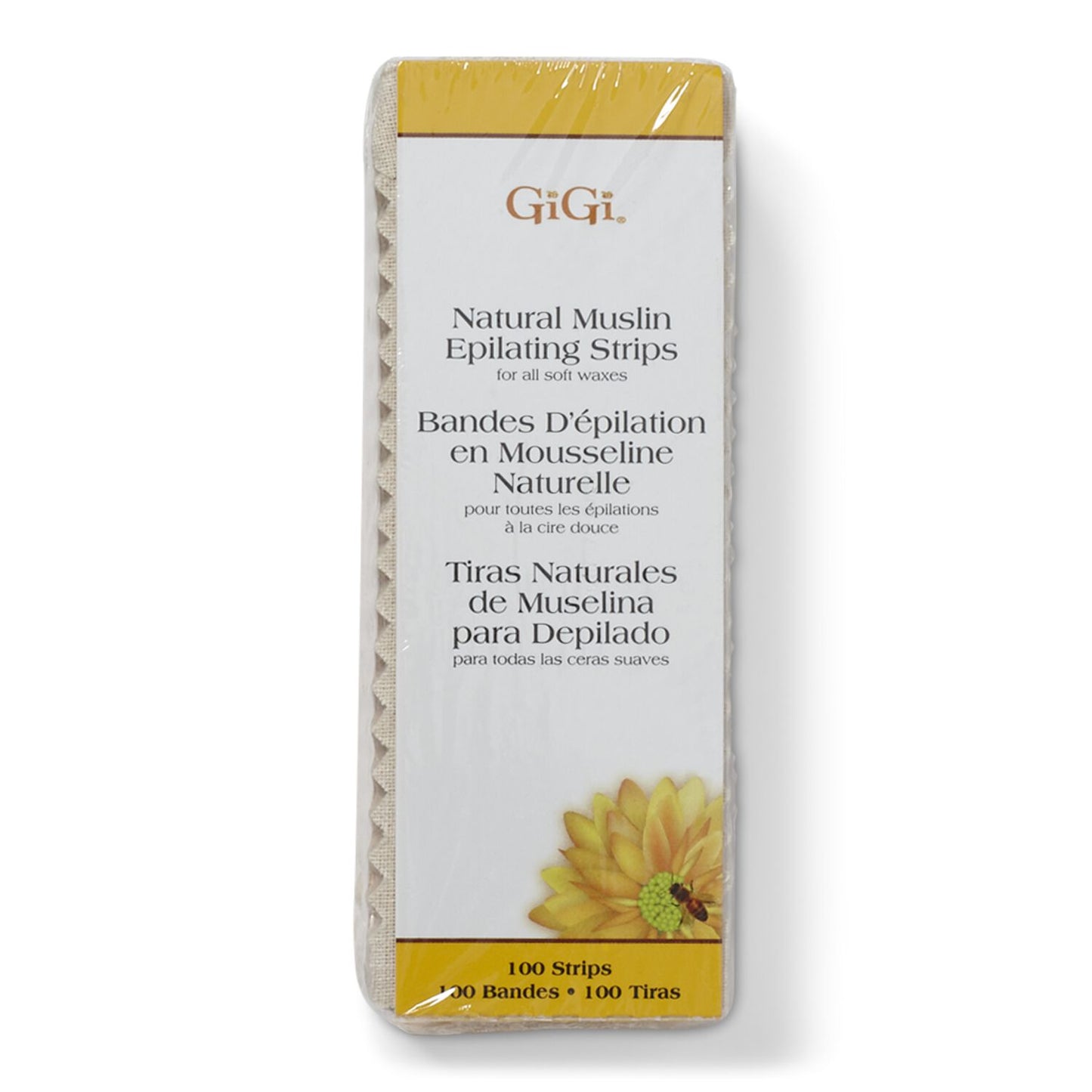 GiGi Petite Natural Muslin Epilating Strips Small