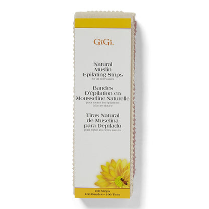 GiGi Petite Natural Muslin Epilating Strips Large