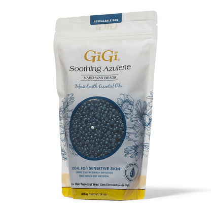GiGi Soothing Azulene Hard Wax Beads 14oz.