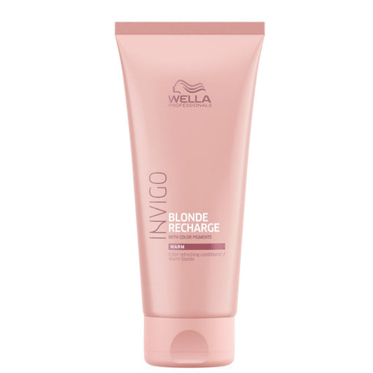 Wella Invigo Blonde Recharge Warm Blonde Purple Conditioner 6.7oz.