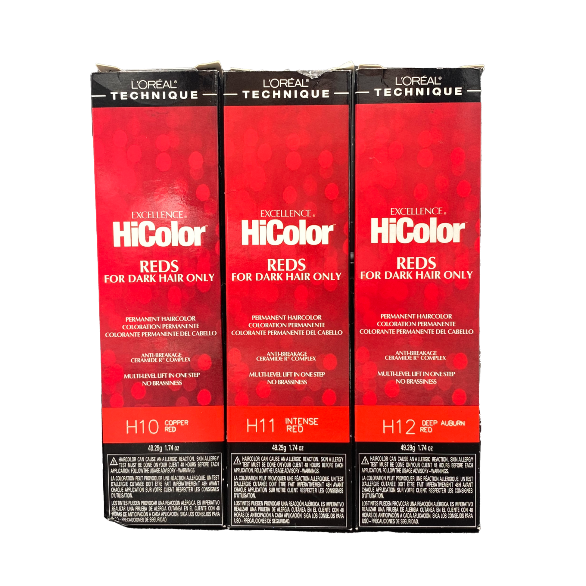 L'Oreal Excellence HiColor - Reds for Dark Hair Only 1.74 oz.