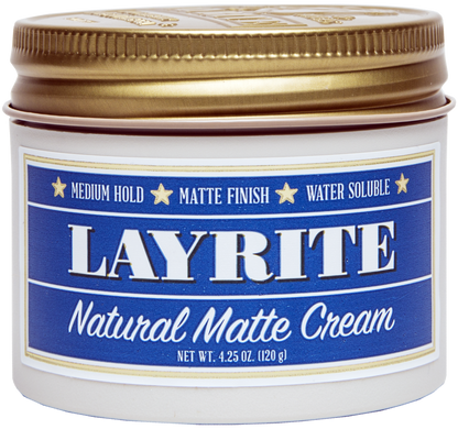 Layrite Natural Matte Cream 4.25oz.