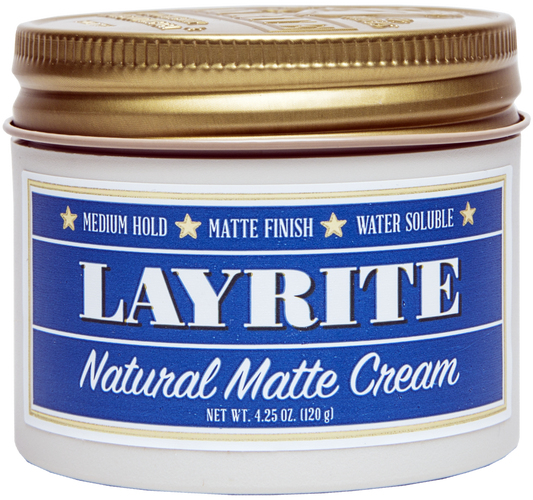 Layrite Natural Matte Cream 4.25oz.