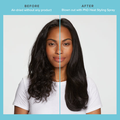 Living Proof Perfect Hair Day Heat Styling Spray Before and After