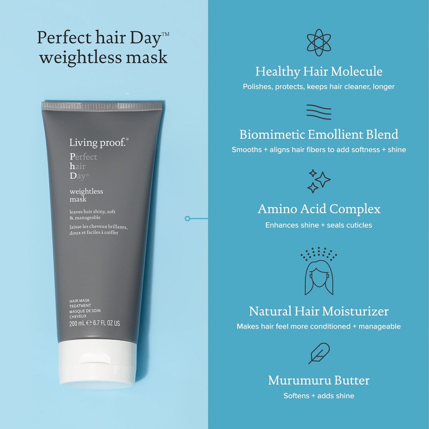 Living Proof Perfect Hair Day Weightless Mask