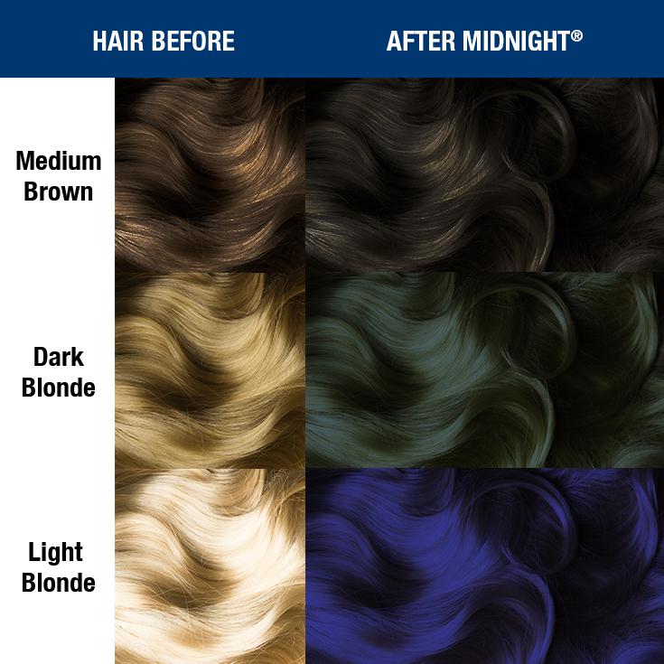 Manic Panic Semi Permanent Hair Color 4oz. After Midnight