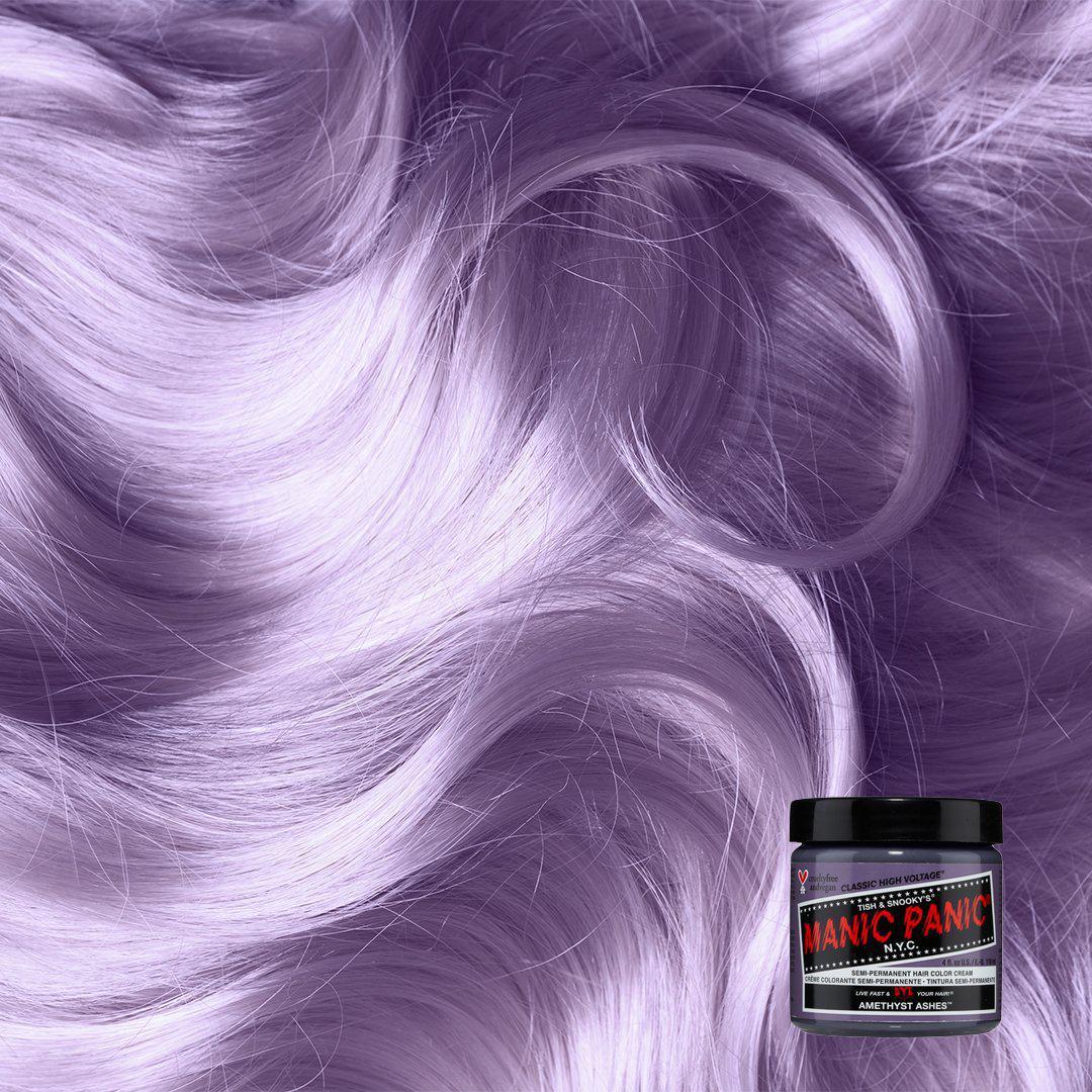 Manic Panic Semi Permanent Hair Color 4oz. Amethyst Ashes