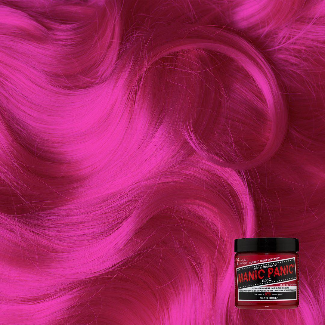 Manic Panic Semi Permanent Hair Color 4oz. Cleo Rose