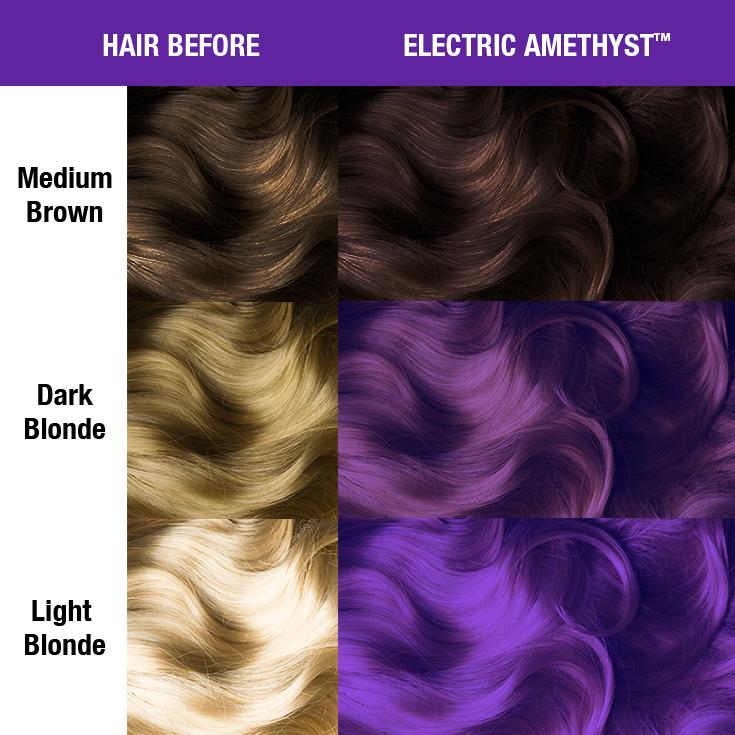 Manic Panic Semi Permanent Hair Color 4oz. Electric Amethyst