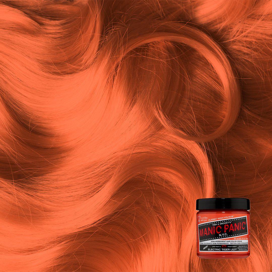 Manic Panic Semi Permanent Hair Color 4oz. Electric Tiger Lilly