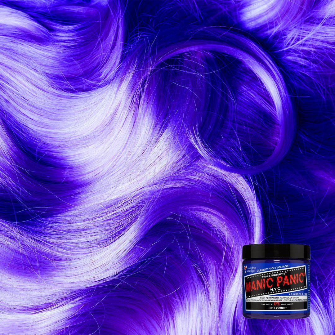 Manic Panic Semi Permanent Hair Color 4oz. Lie Locks