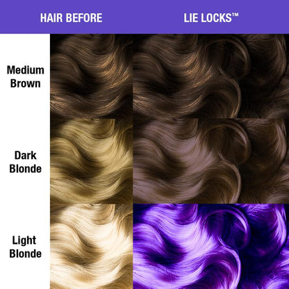Manic Panic Semi Permanent Hair Color 4oz. Lie Locks