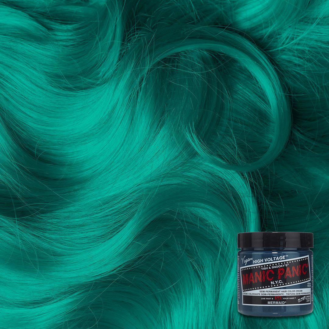 Manic Panic Semi Permanent Hair Color 4oz.Mermaid