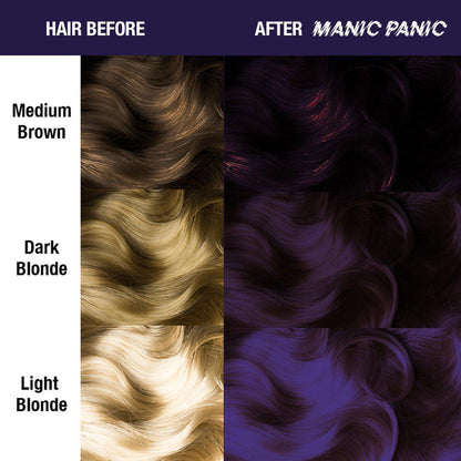 Manic Panic Semi Permanent Hair Color 4oz. Purple Haze