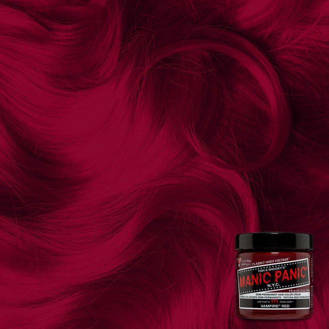 Manic Panic Semi Permanent Hair Color 4oz. Vampire red