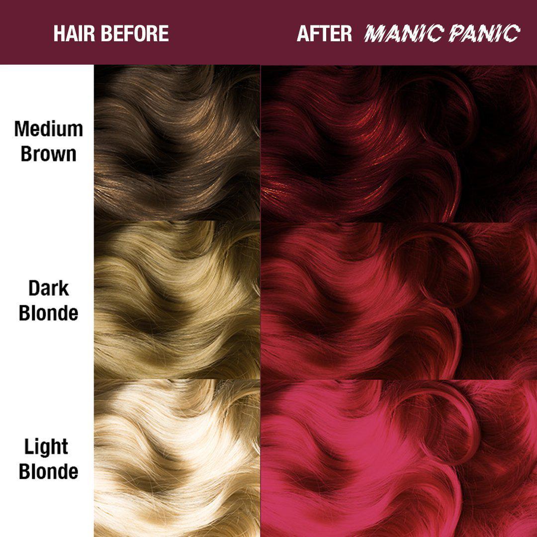 Manic Panic Semi Permanent Hair Color 4oz. Vampire Red