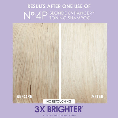 Olaplex No.4P Blonde Enhancer Toning Shampoo 8.5oz.
