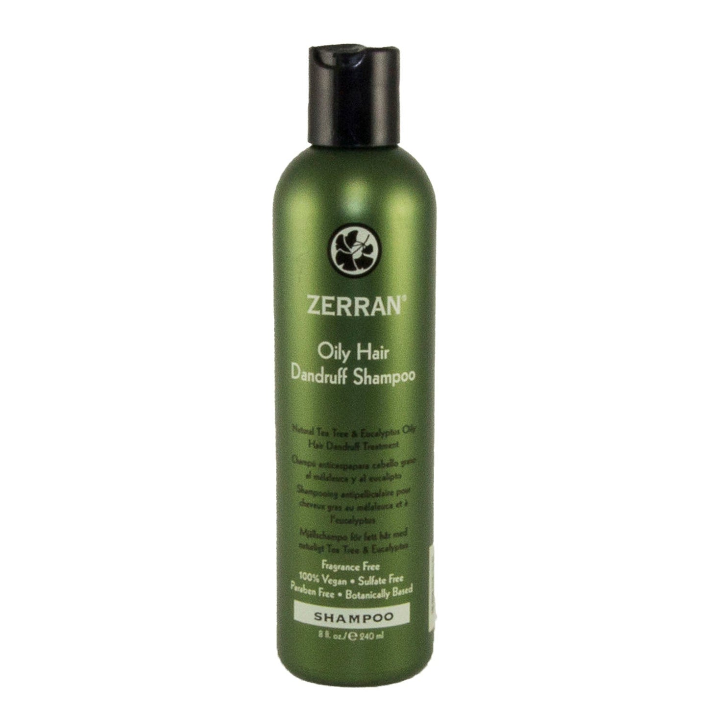 Zerran Oily Hair Dandruff Shampoo 8oz.