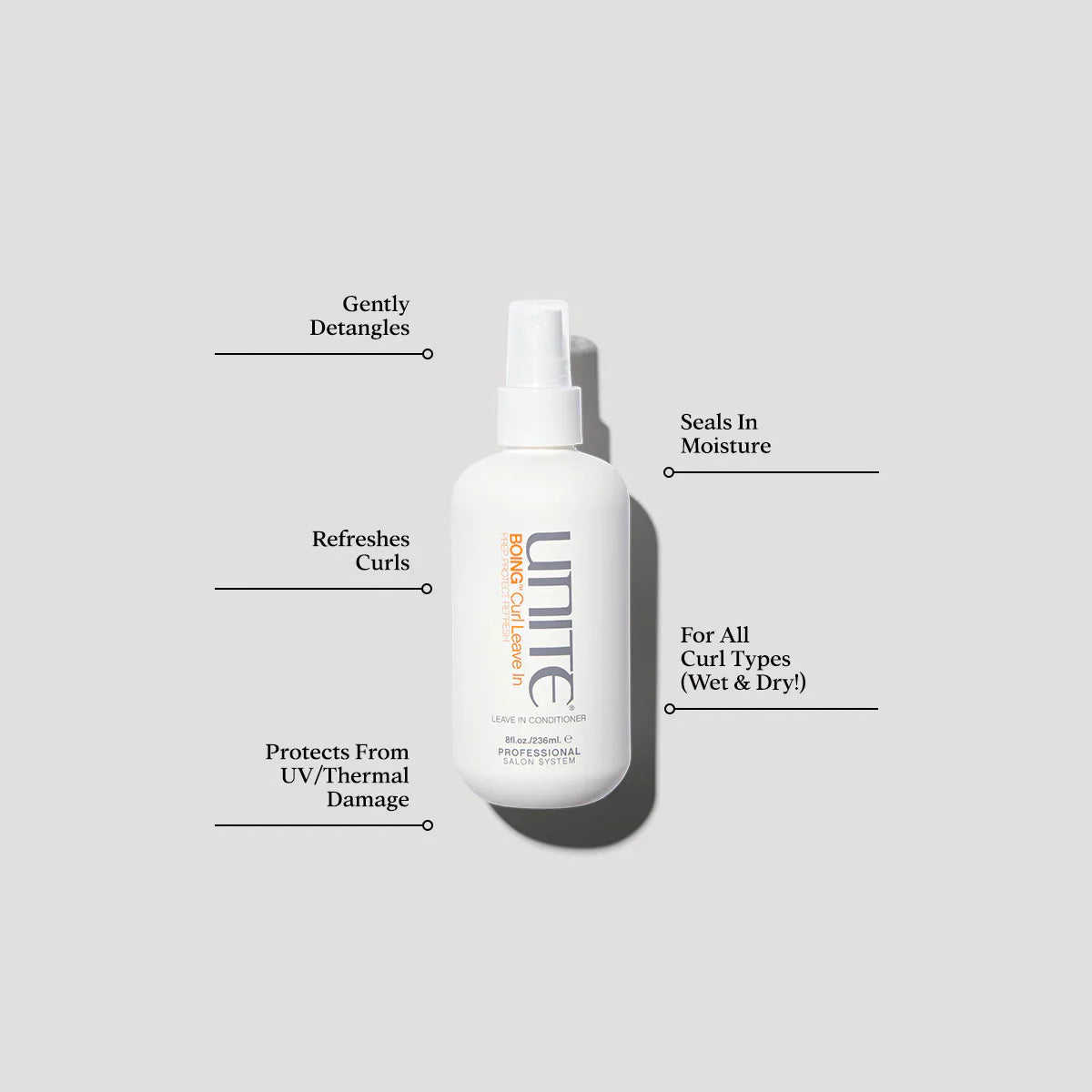 Unite Boing Curl Leave In product benefits