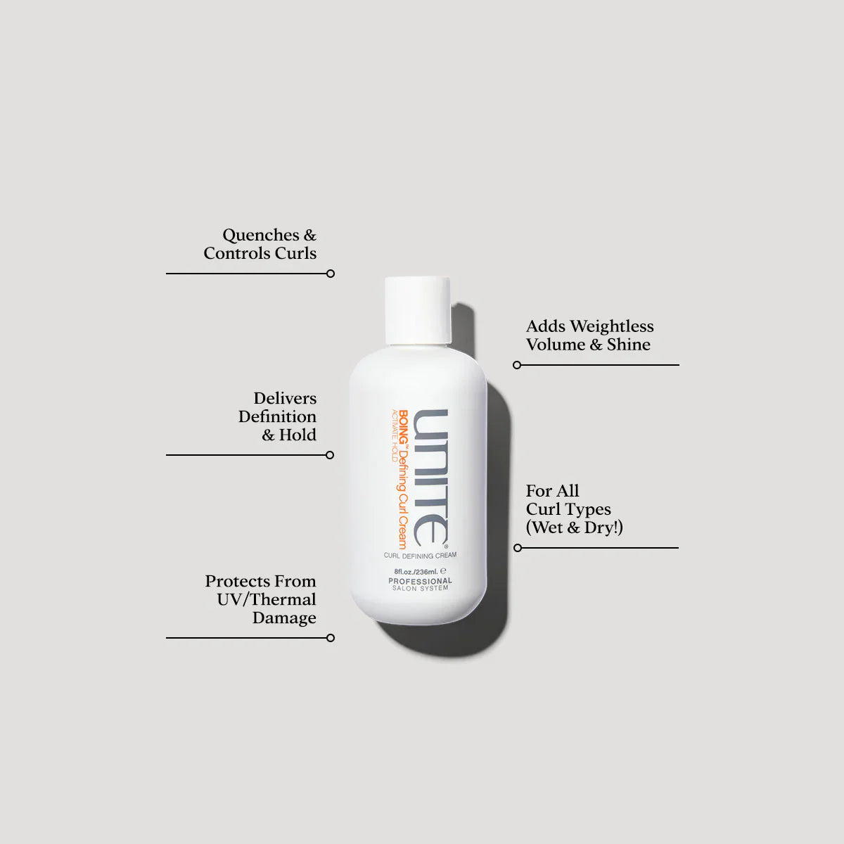 Unite Boing Defining Curl Cream product benefits