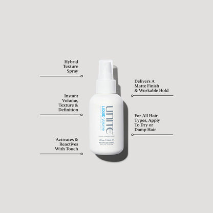 Unite Liquid Volume Instant.Texture.Hold. product benefits