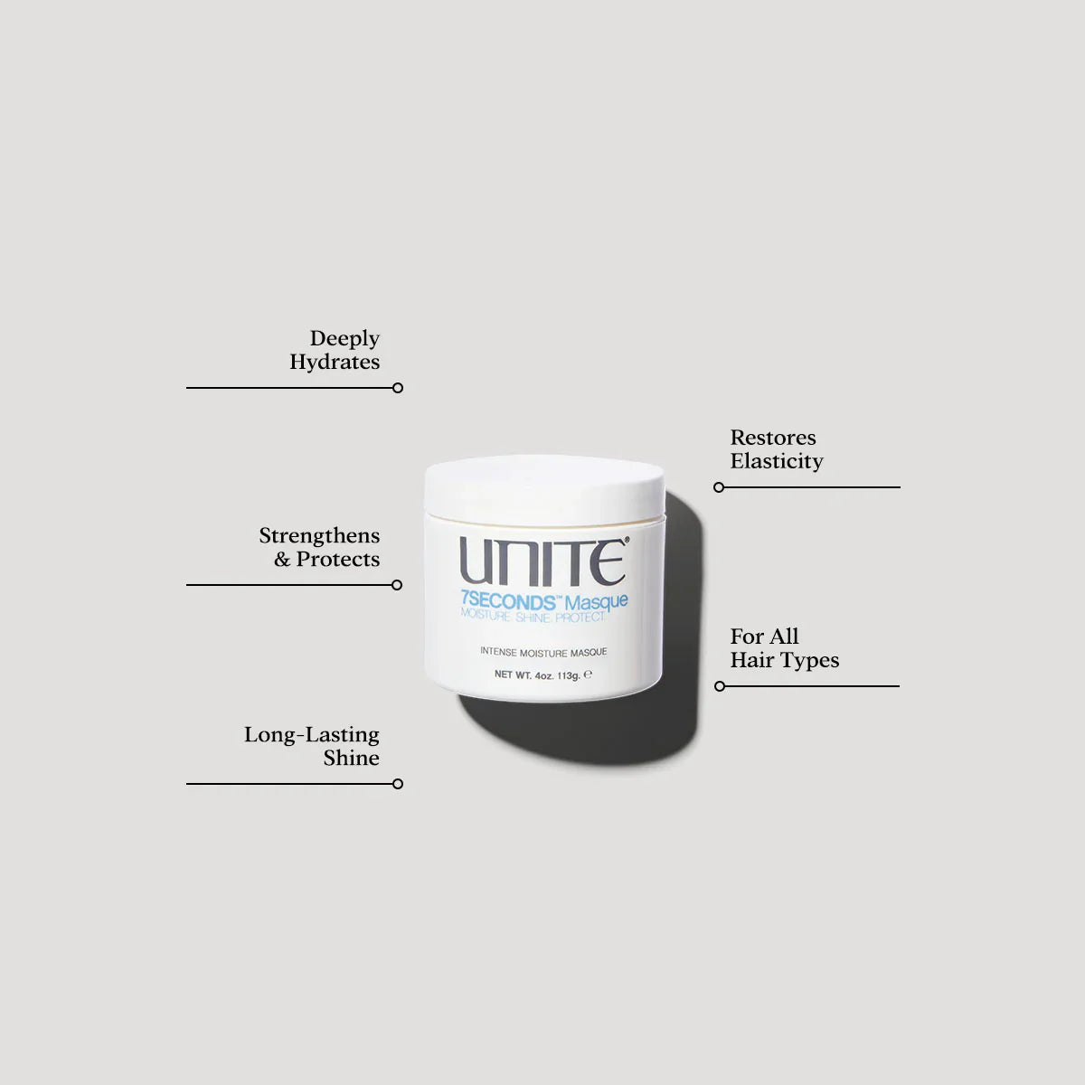 Unite 7Seconds Masque product benefits