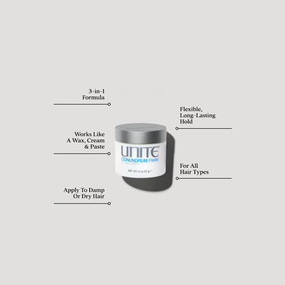 Unite Conundrum Paste Styling Cream product benefits