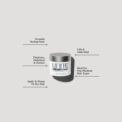 Unite Creamy Paste product benefits