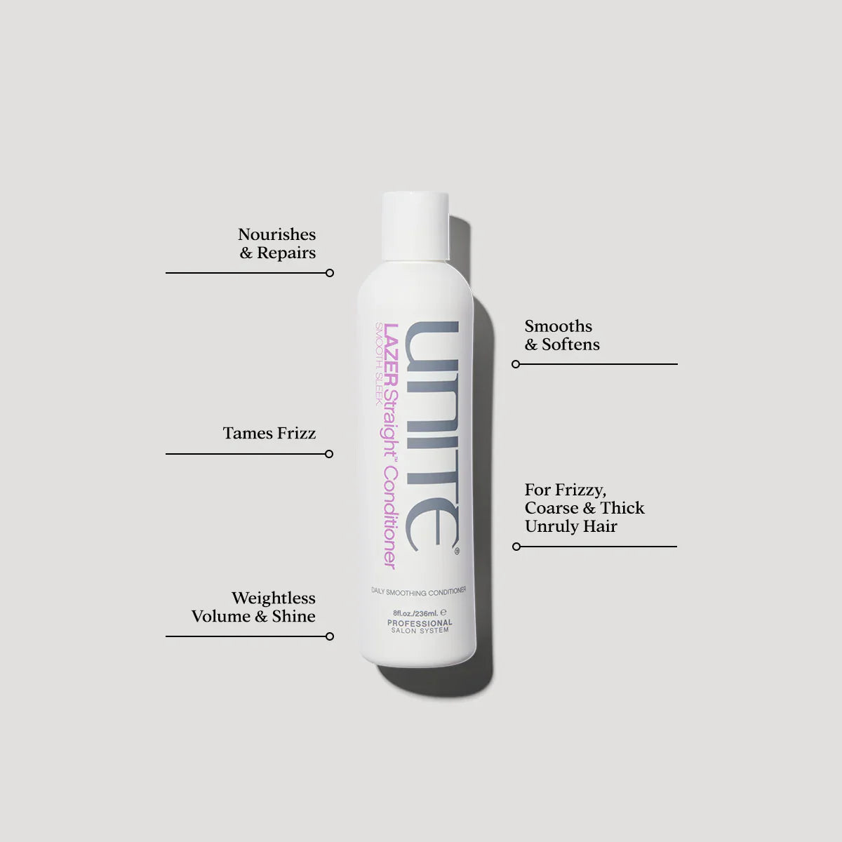 Unite Lazer Straight Conditioner product benefits