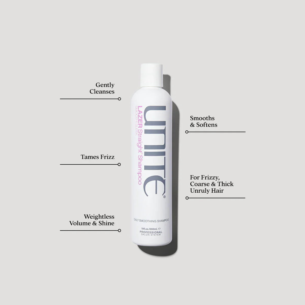 Unite Lazer Straight Shampoo product benefits