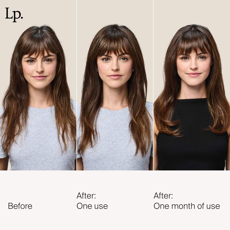 Living Proof Perfect Hair Day Weightless Mask before and after use