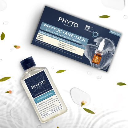 Phytocyane for men products (S+densifying serum)