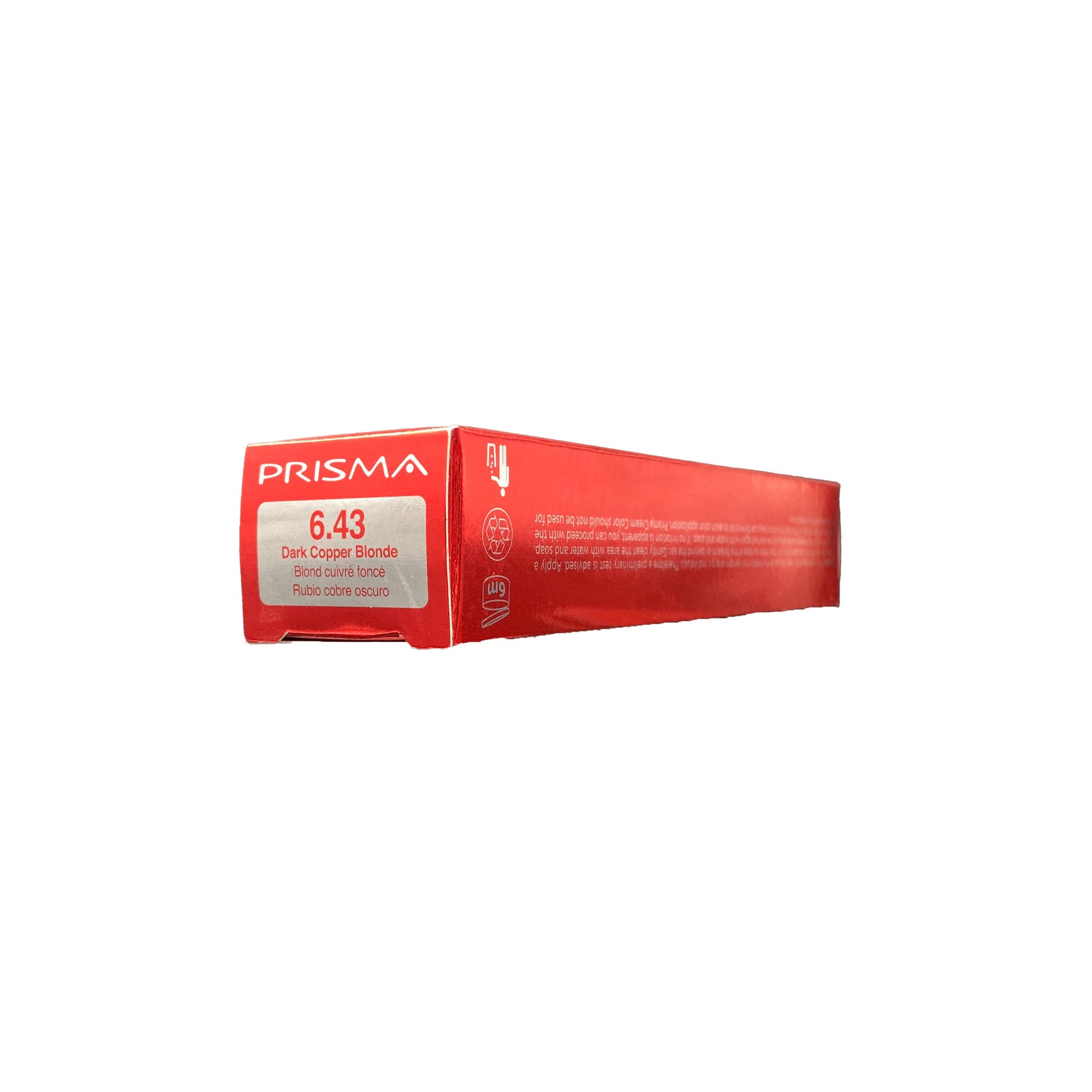 Prisma Permanent Cream Hair Color 2oz. (Ammonia Free) 6.43 Dark Copper Blonde