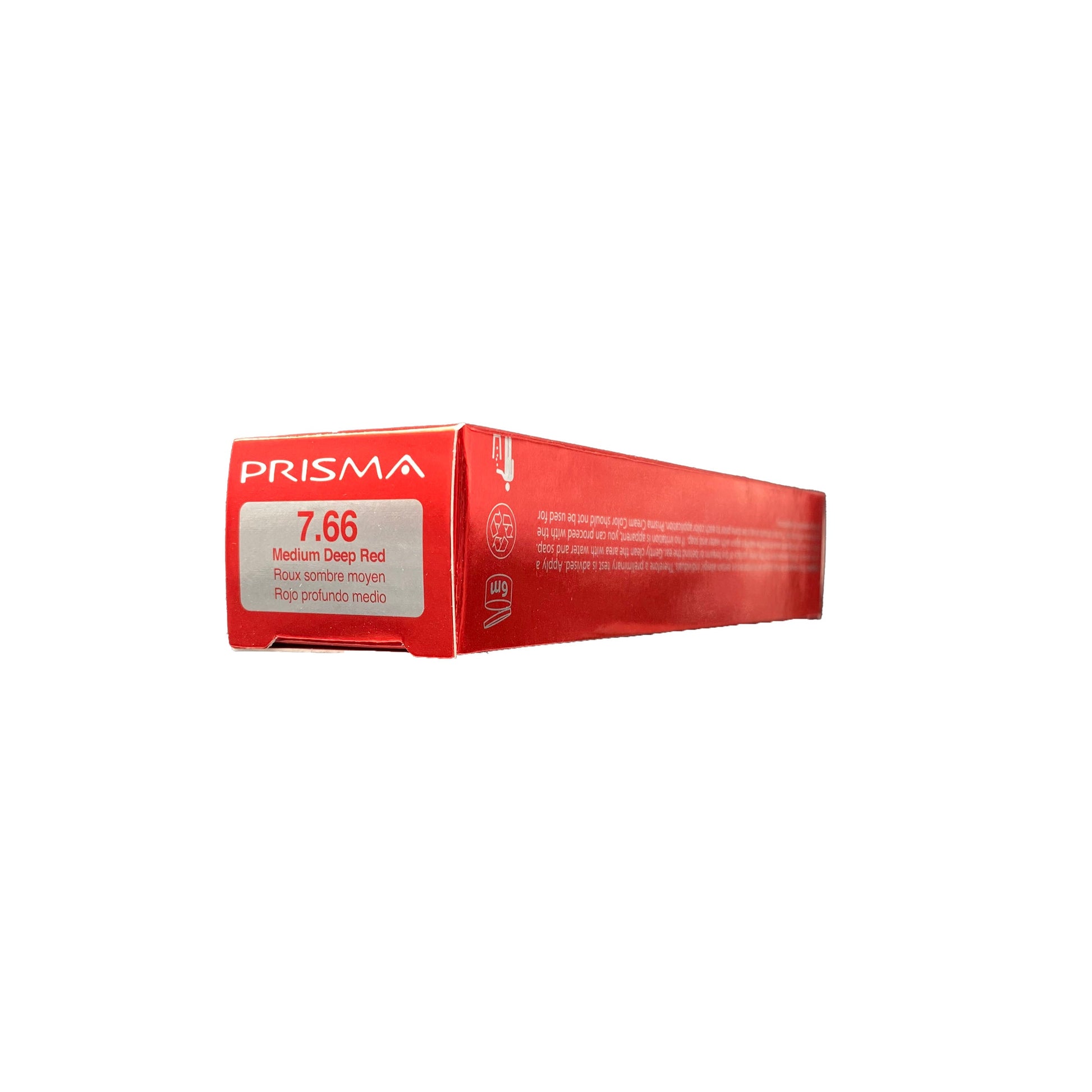 Prisma Permanent Cream Hair Color 2oz. (Ammonia Free) 7.66 Medium Deep Red