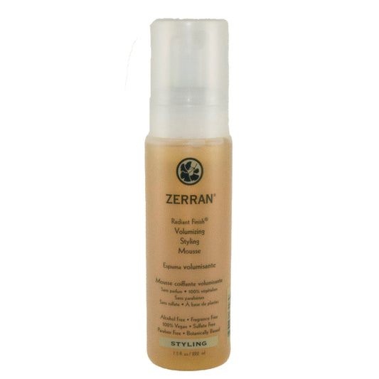 Zerran Radiant Finish Volumizing Styling Mousse 7.5oz.