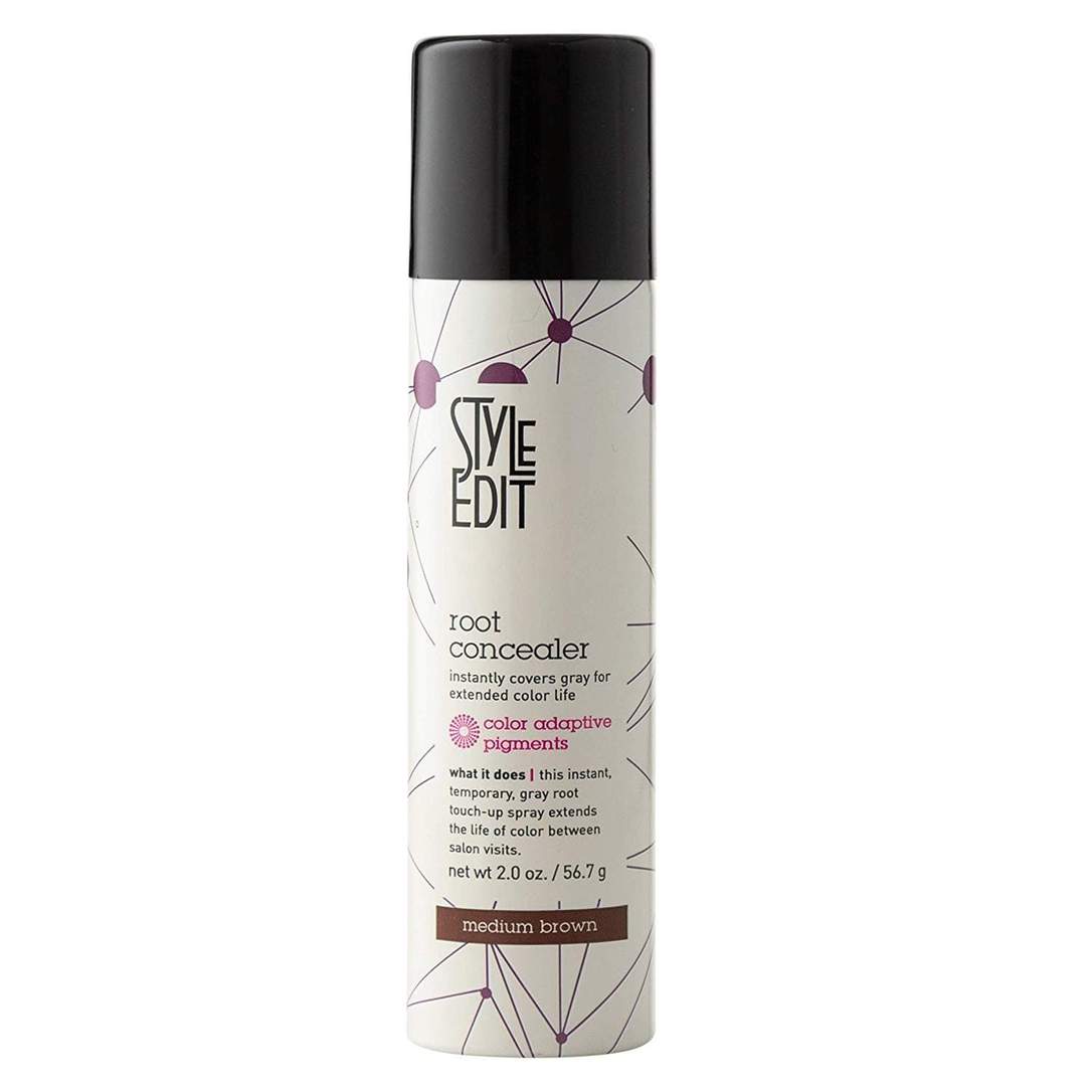 Style Edit Root Concealer Touch Up Spray 2oz. Medium Brown