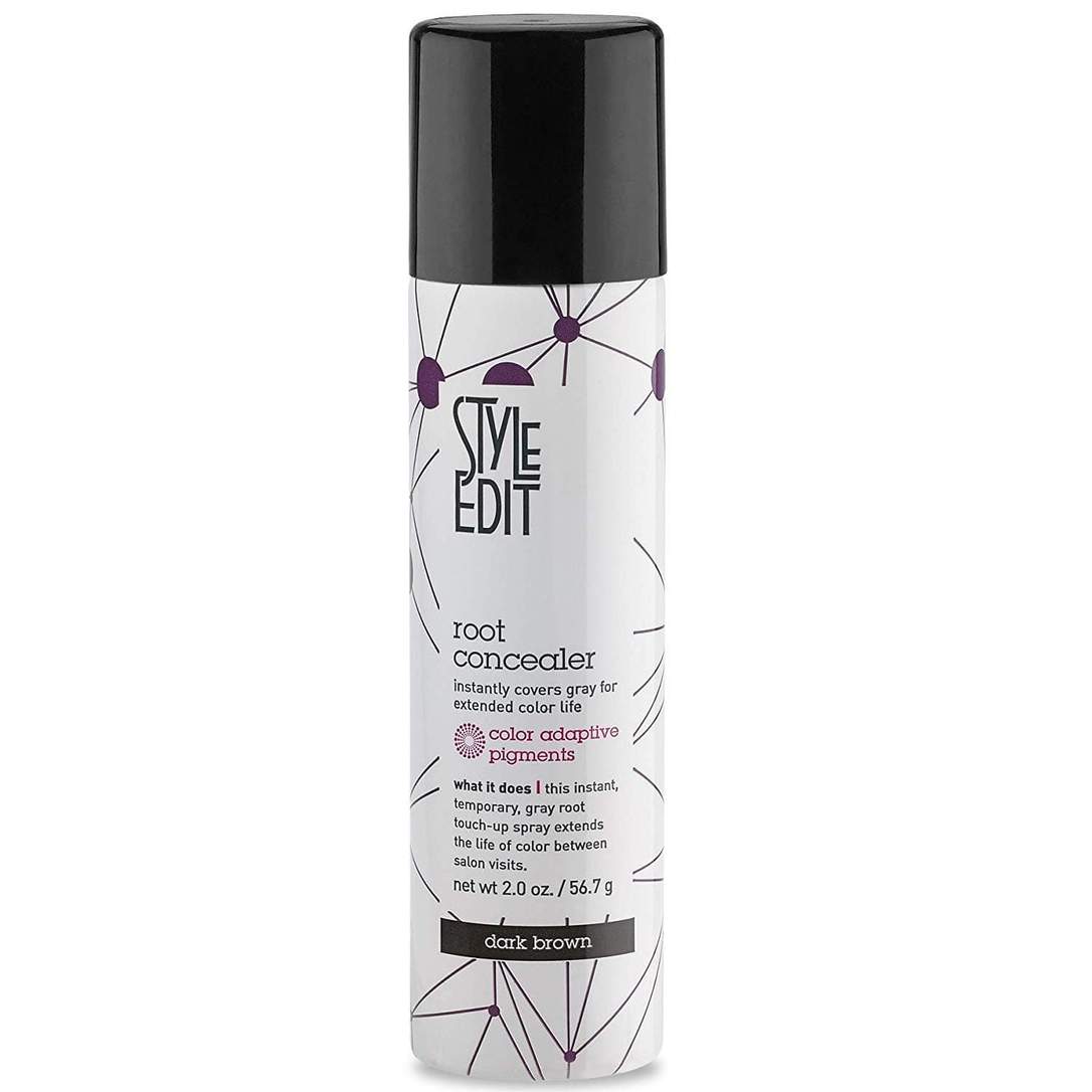 Style Edit Root Concealer Touch Up Spray 2oz. Dark Brown