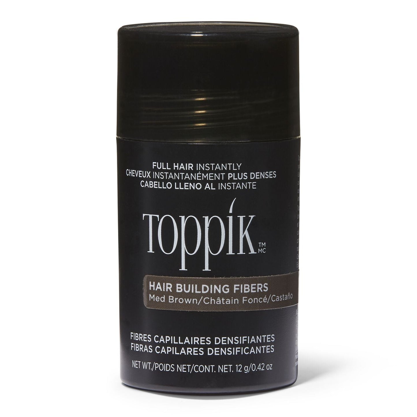 Toppik Hair Building Fibers Medium Brown 12g/0.2oz.