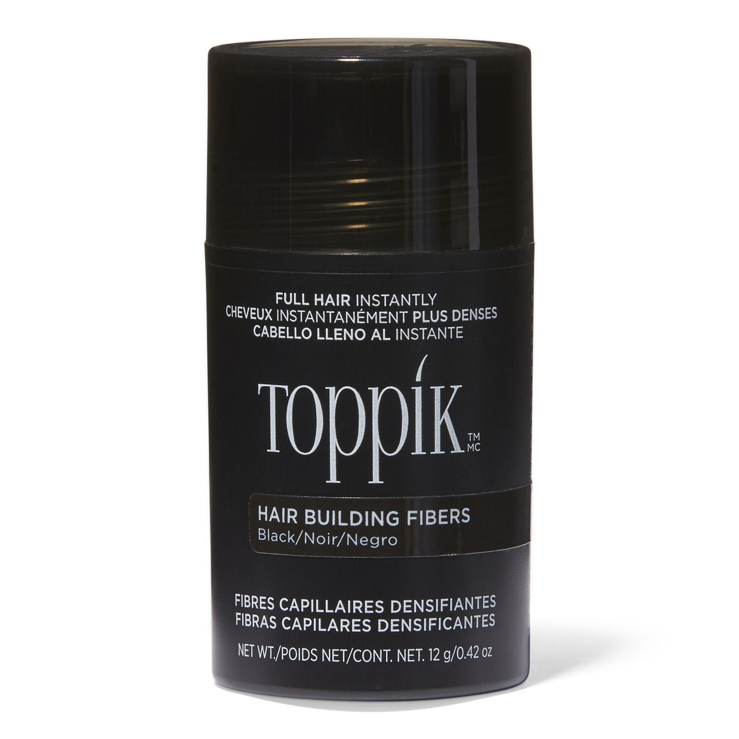Toppik Hair Building Fibers Black 12g/0.42oz.