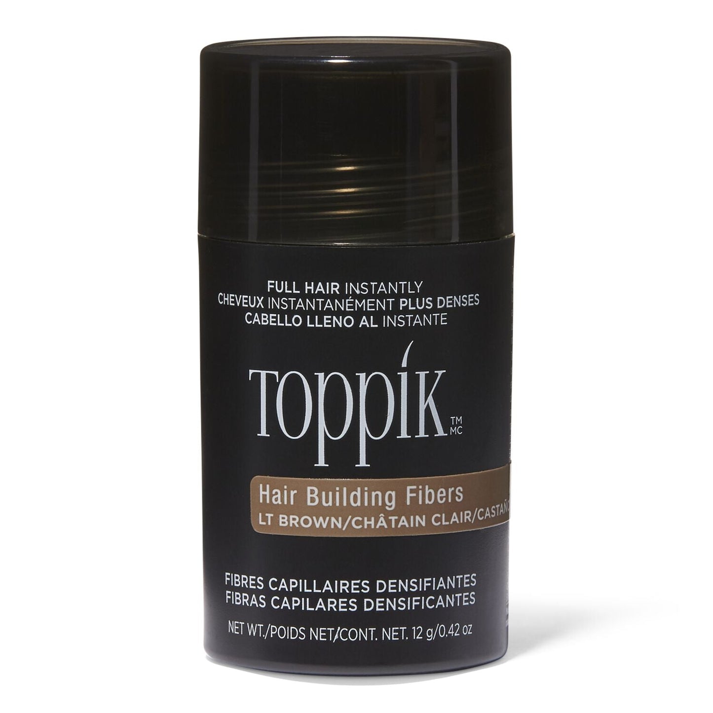 Toppik Hair Building Fibers Light Brown 12g/0.42oz.