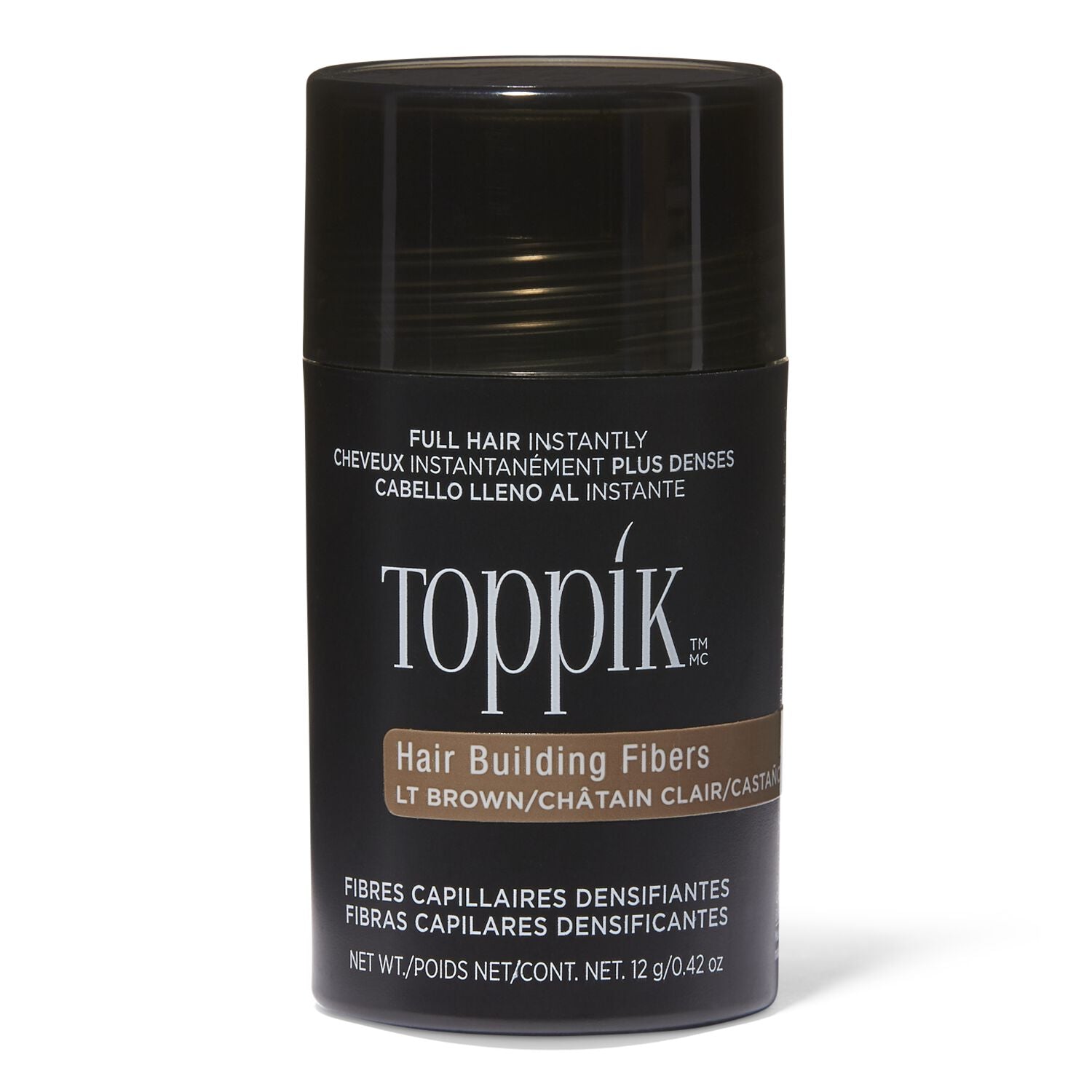 Toppik Hair Building Fibers Light Brown 12g/0.42oz.