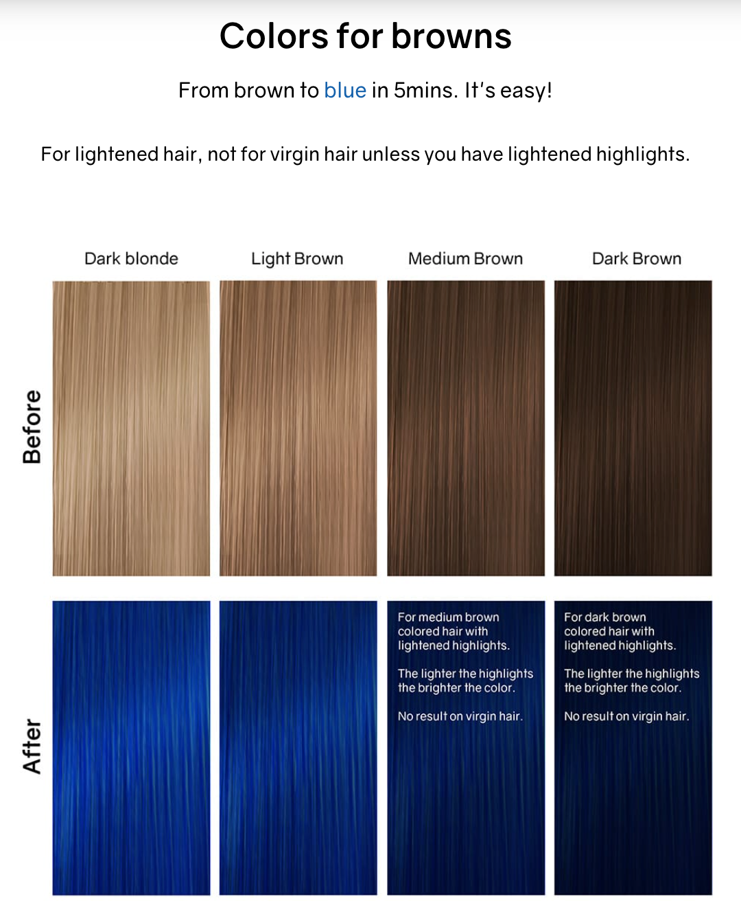 Celeb Luxury Viral Colorwash Vivid Blue
